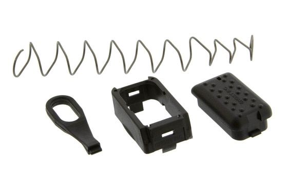 The Ghost Inc Glock magazine extension adds 3 rounds of 9mm to your g19 magazine